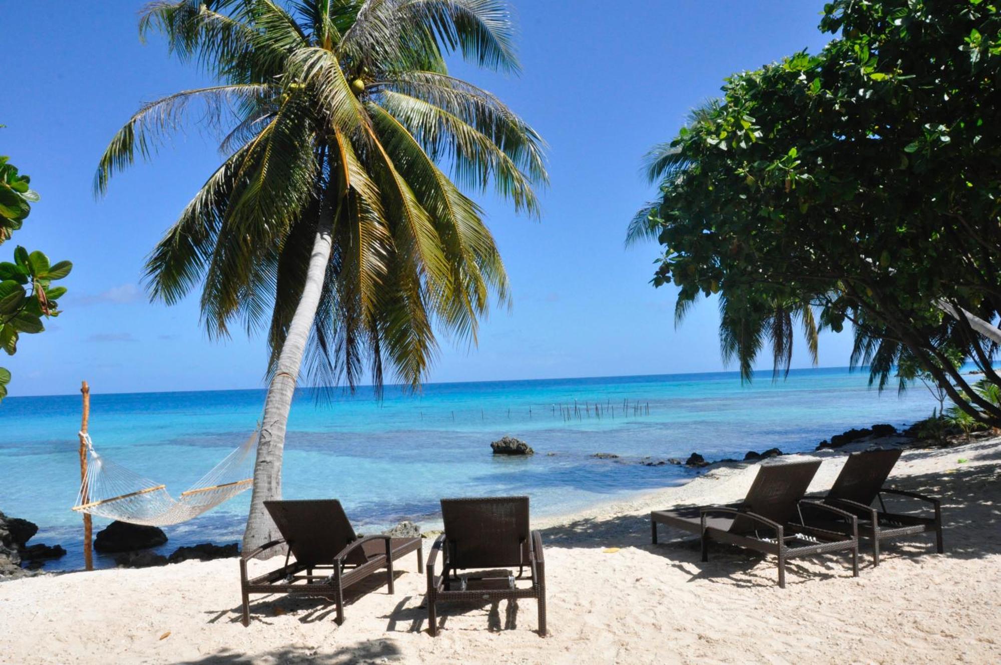 Le Coconut Lodge Avatoru 外观 照片